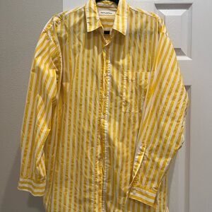 The Frankie Shop Sylvia Striped Oxford Shirt